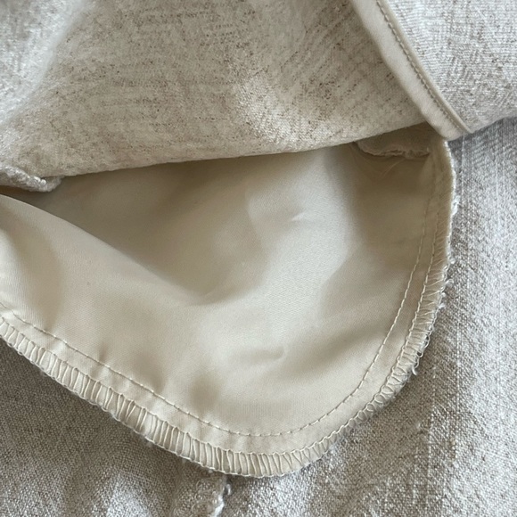 LC Lauren Conrad Cream Linen Blazer size XS - Picture 7 of 8